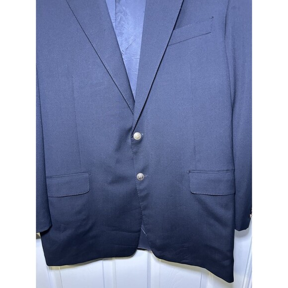 Hickey Freeman Men’s Madison Wool/Cashmere Sports Coat Blazer (BLACK) Size 44R - Picture 2 of 8